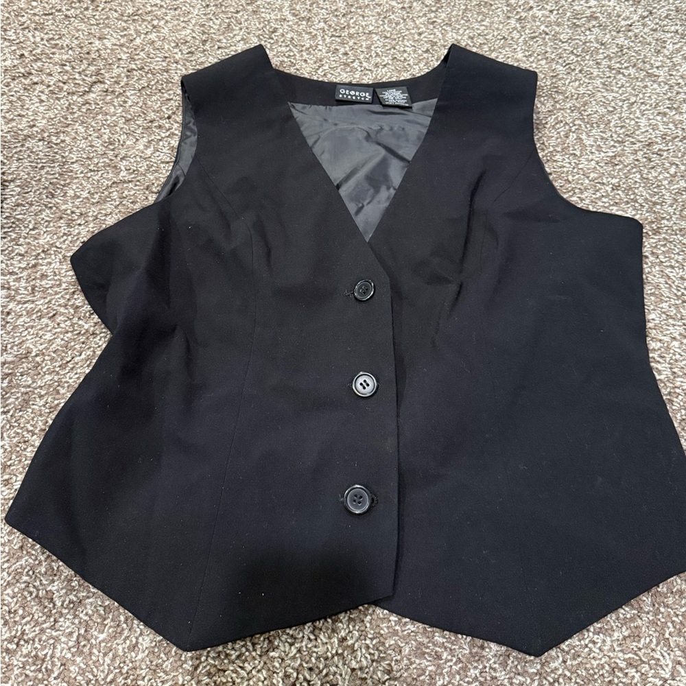 🥧Men's Black Vest by Stafford